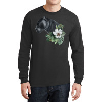 Beautiful Watercolor Panther Long Sleeve Shirts | Artistshot