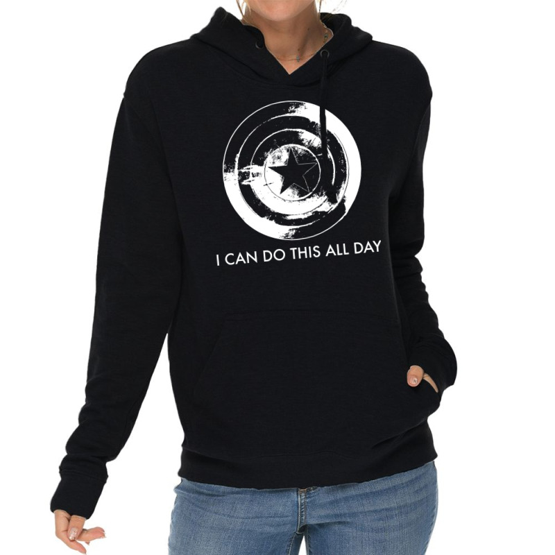 I Can Do This All Day Lightweight Hoodie by hackelsodrulg | Artistshot