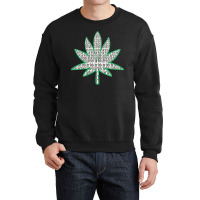 Feuille Cannabis Crewneck Sweatshirt | Artistshot