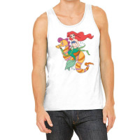 Mermaid And Seahorse Tank Top | Artistshot