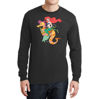 Mermaid And Seahorse Long Sleeve Shirts | Artistshot