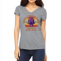 Funny Gift For Carters Calamari Eatery Seafood Fro Women's V-neck T-shirt | Artistshot