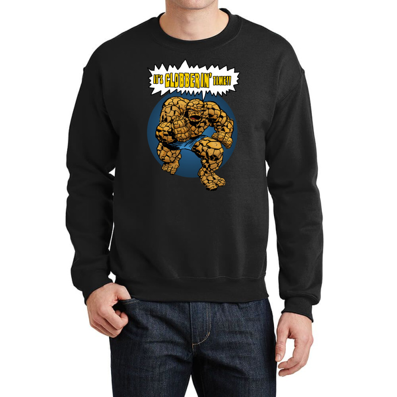 Ben Grimm   It's Clobberin' Time!! Crewneck Sweatshirt by gemasteksl | Artistshot