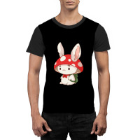 Mushroom Cat Graphic T-shirt | Artistshot