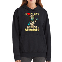 I Love My Mummies! Funny Halloween Gift For Lgbtq Vintage Hoodie | Artistshot