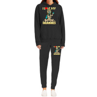 I Love My Mummies! Funny Halloween Gift For Lgbtq Hoodie & Jogger Set | Artistshot