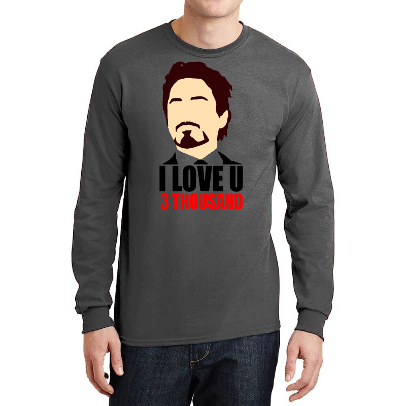 I Love You 3 Thousand Long Sleeve Shirts by hackelsodrulg | Artistshot