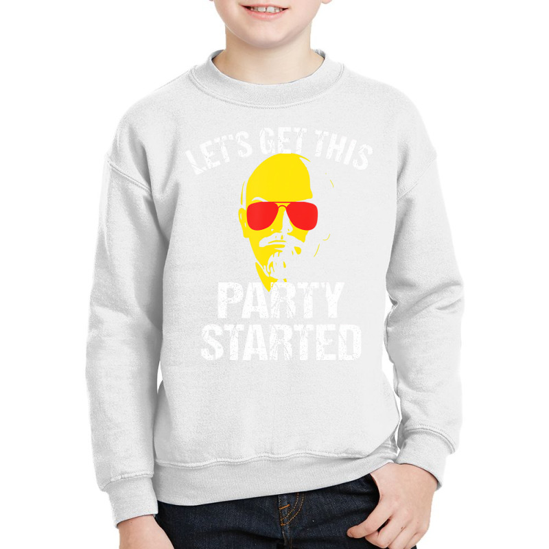 Lenin Communist Party Tshirt Funny Socialist Gag G Youth Sweatshirt by kranendon | Artistshot