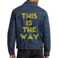 This Is The Way 8 Men Denim Jacket | Artistshot