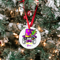 Mardi Gras Video Game Controller Jester Mask Costu Ornament | Artistshot