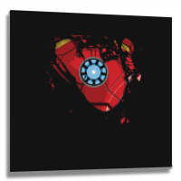 Ripped Reactor Metal Print Square | Artistshot