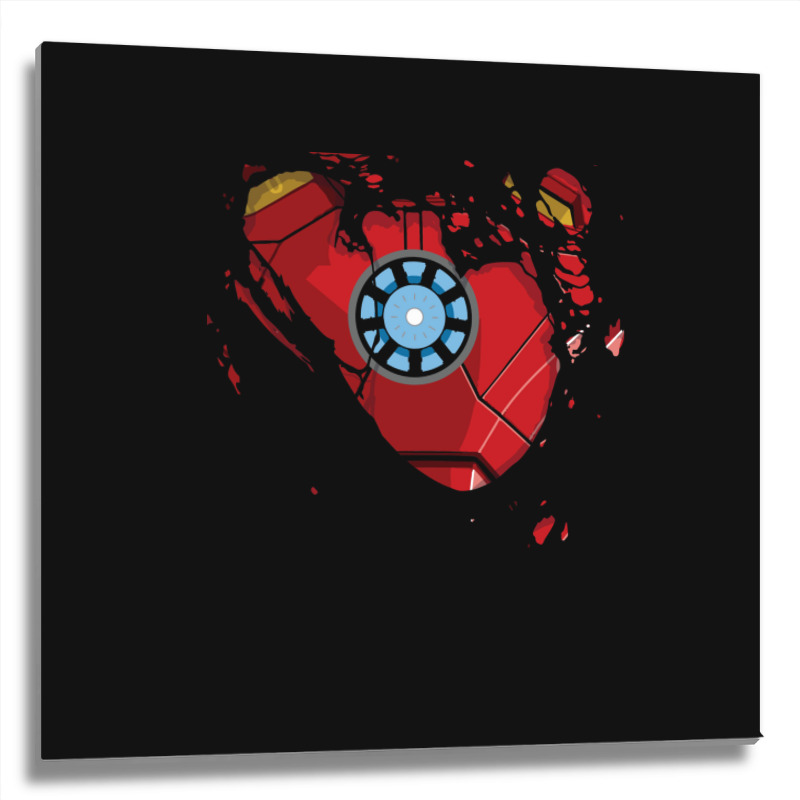 Ripped Reactor Metal Print Square | Artistshot