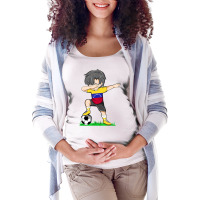 Soccer Venezuela Jersey Venezuelan Flag Football B Maternity Scoop Neck T-shirt | Artistshot