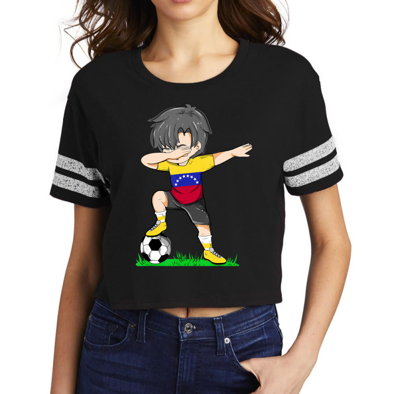 Soccer Venezuela Jersey Venezuelan Flag Football B Scorecard Crop Tee by aiiluurosy | Artistshot