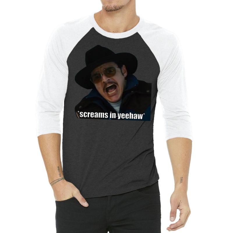 Screams In Yeehaw 3/4 Sleeve Shirt by tofigasaadnaj | Artistshot