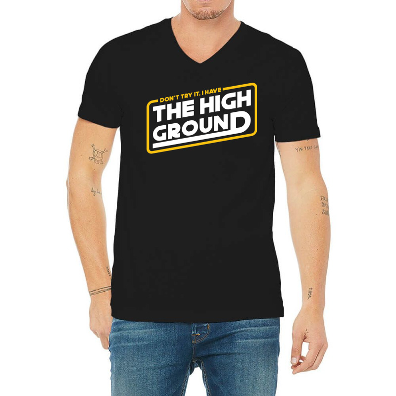 High Ground V-Neck Tee by nduulimohlao0 | Artistshot