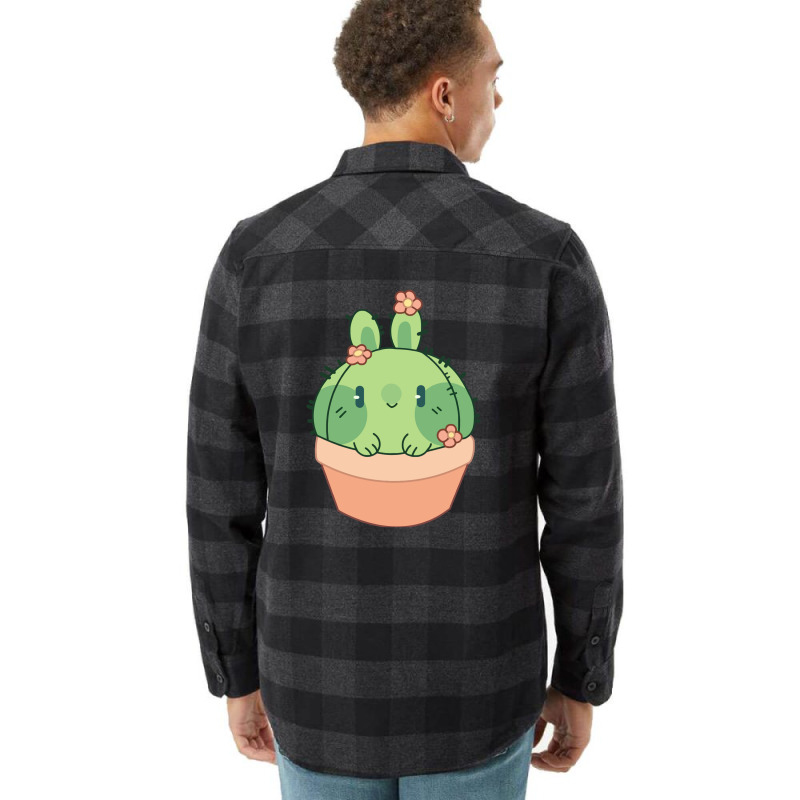 Rabbit Cactus Flannel Shirt | Artistshot