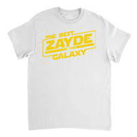 Best Zayde In The Galaxy! Hebrew Jewish Grandfathe Classic T-shirt | Artistshot