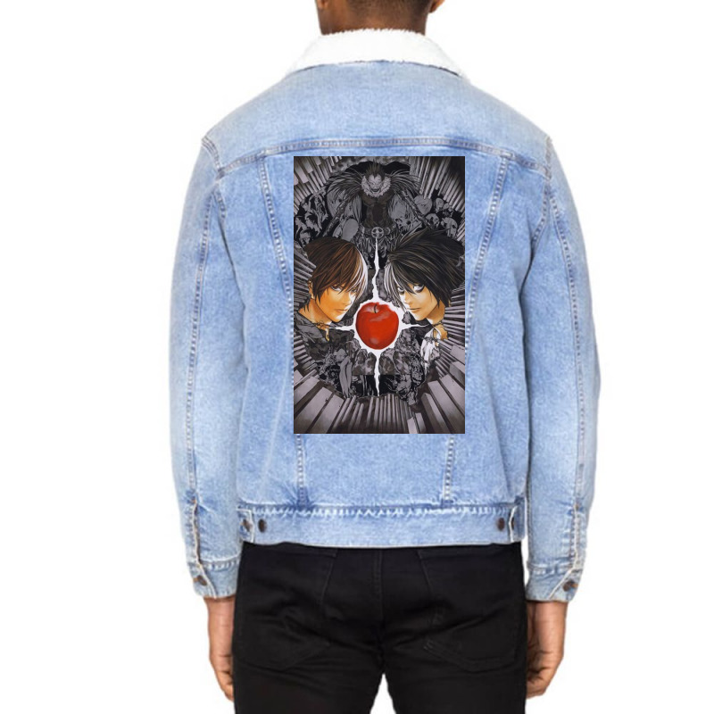 Copy Note Unisex Sherpa-Lined Denim Jacket by ferydyan | Artistshot