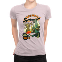 Undead Settlement Ladies Fitted T-shirt | Artistshot