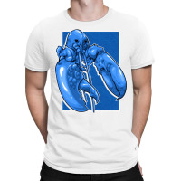 Funny Jumpscare Lobster Meme Blue Crustacean Pullo T-shirt | Artistshot