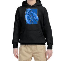 Funny Jumpscare Lobster Meme Blue Crustacean Pullo Youth Hoodie | Artistshot