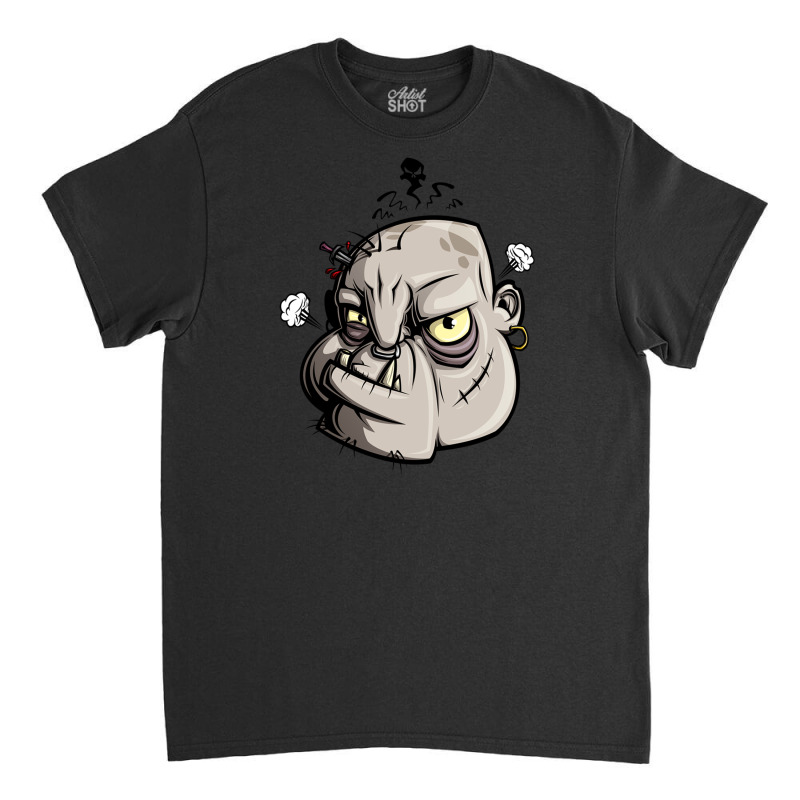 Angry Ogre. Classic T-shirt by Denz. | Artistshot