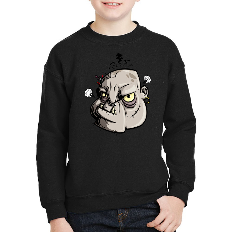 Angry Ogre. Youth Sweatshirt by Denz. | Artistshot