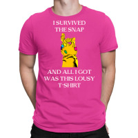 I Survived The Snap T-shirt | Artistshot