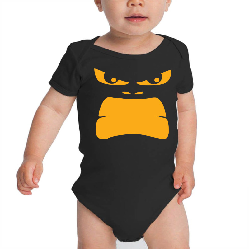 Angry Gorilla Face Baby Bodysuit by Denz. | Artistshot