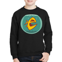 Angry Goldfish Cartoon Youth Sweatshirt | Artistshot