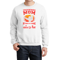 I'm A Taekwondo Mom! Martial Arts Gift Crewneck Sweatshirt | Artistshot