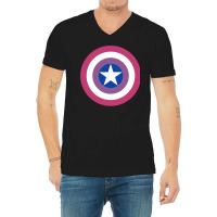 Bisexual Cap Pride V-neck Tee | Artistshot