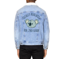 Second Grade Totally Koalafied Back To School Koal Unisex Sherpa-lined Denim Jacket | Artistshot