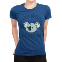 Second Grade Totally Koalafied Back To School Koal Ladies Fitted T-shirt | Artistshot