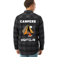 Campers Night Club Flannel Shirt | Artistshot