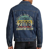 15th Birthday Retro Limited Edition 2006 Quarantin Men Denim Jacket | Artistshot