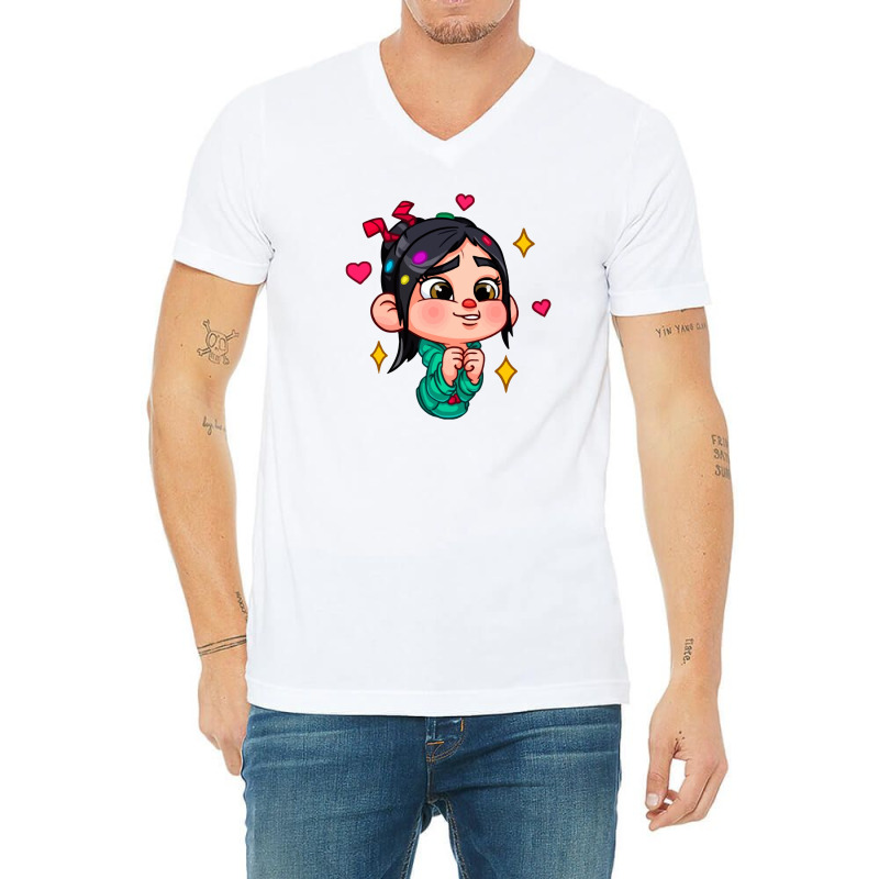 Vanellope V-neck Tee | Artistshot