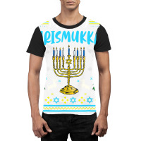 Merry Christmukkah Funny Jewish Hanukkah Christmas Graphic T-shirt | Artistshot