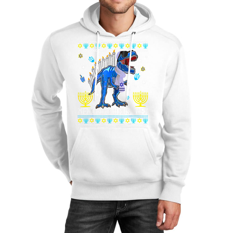 Menorasaurus Rex Hanukkah Chanukkah Menorah Jewish Unisex Hoodie | Artistshot