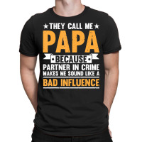 Funny Papa Art For Grandfather Grandparent Papi Pa T-shirt | Artistshot