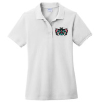 Alaska Native American Indian Tlingit Tribal Owl S Ladies Polo Shirt | Artistshot