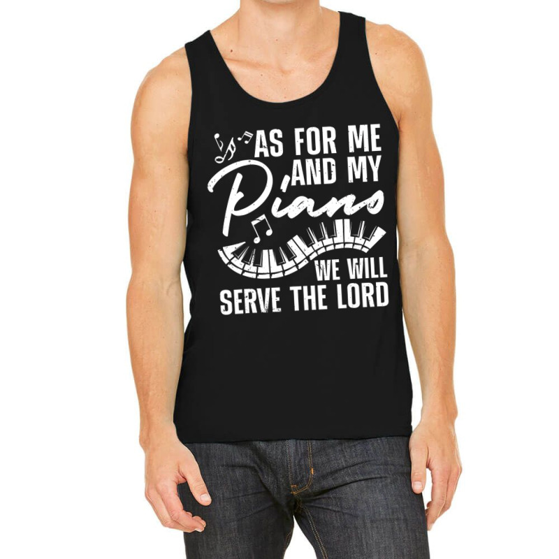 Funny Piano Player Art For Men Women Pianist Piano Tank Top | Artistshot