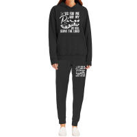 Funny Piano Player Art For Men Women Pianist Piano Hoodie & Jogger Set | Artistshot