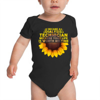 Cute Dialysis Technician For Men Women Hemodialysis Nurse T Shirt Baby Bodysuit | Artistshot