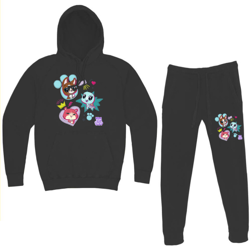 Littlest Pet Shop Pawsitively Cute Group T Shirt Hoodie & Jogger set by kranendon | Artistshot