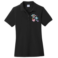 Littlest Pet Shop Pawsitively Cute Group T Shirt Ladies Polo Shirt | Artistshot