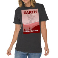 Destination Earth Vintage T-shirt | Artistshot