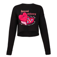 Special Delivery Labor And Delivery Nurse Valentin Cropped Sweater | Artistshot