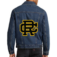 Red Custer High School Men Denim Jacket | Artistshot